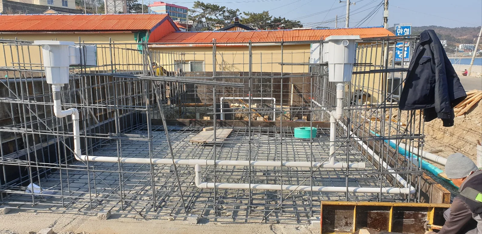 경북 경주 카페·상업시설 수영장 설비 시공 현장 사진 4
